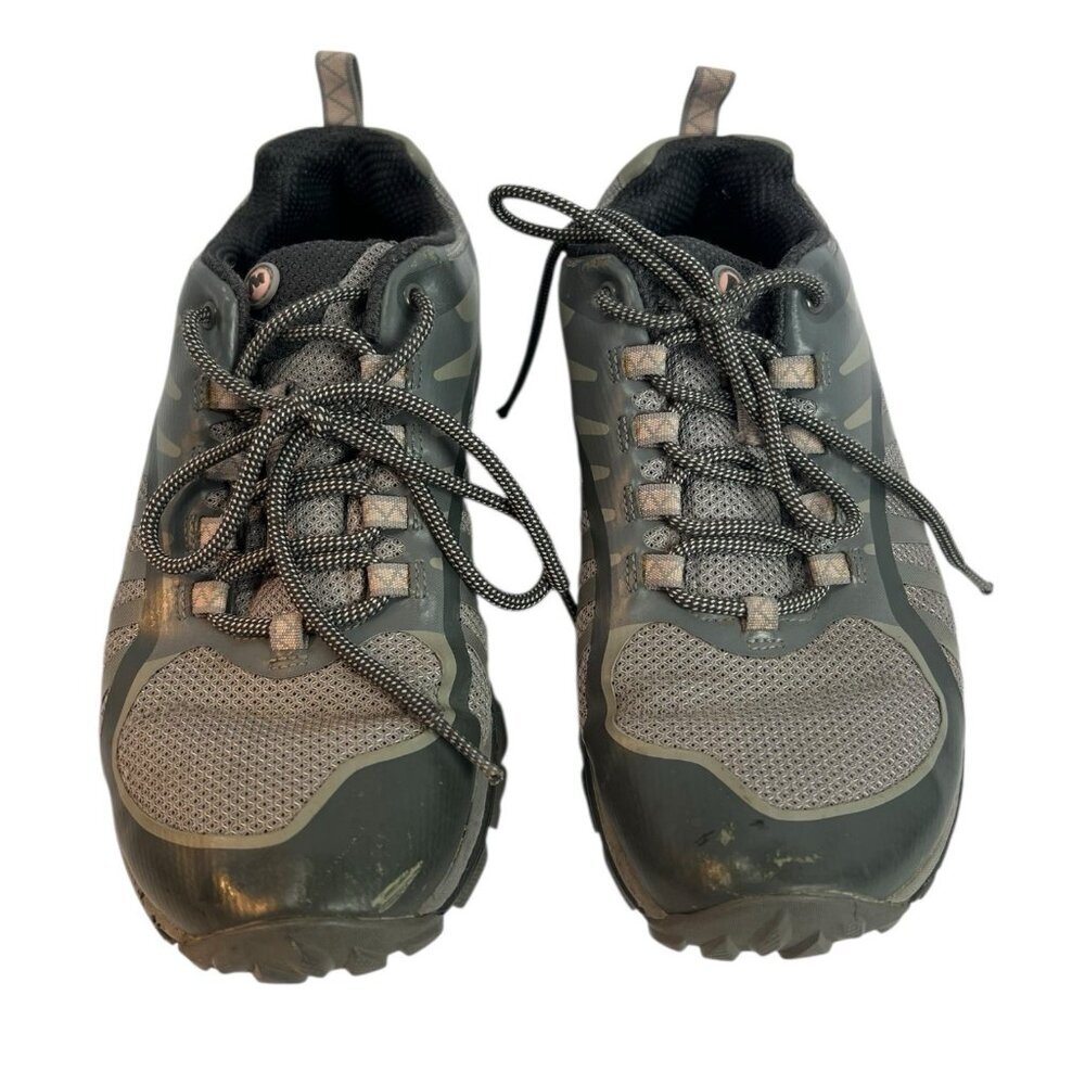Merrell Q2 Siren Edge Trail Hiking Shoes Gray Lace Up Mesh J46612 US 7 - Picture 3 of 6